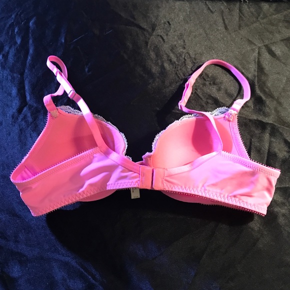 Aerie Harper Pink with White Lace Bra - Picture 5 of 5